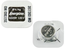 Bateria srebrowa 357, SR303, SR44W; Energizer