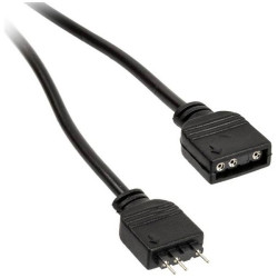 Kolink PGW-AC-KOL-04fan cable extension black 0.50 m 3-pin socket to plug