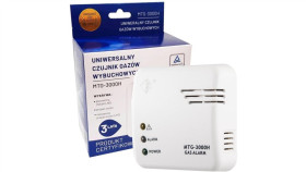 Czujnik Gazu Propan-Butan-Metan Mtg-3000H