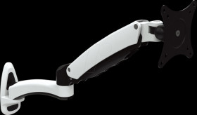 JI-FD130WM Monitor stand, 1 display, wall mounted, white, 7.8 kg