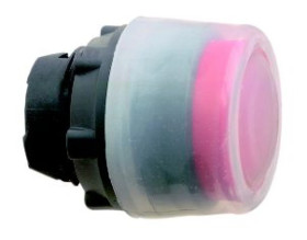 Napęd przycisku czerwony wyst. O 22, z sam. powr., bez ozn. ZB5AP4