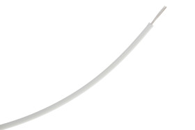Przewód montażowy 3,31 mm² Biały TE Connectivity Polialken 12 AWG 600 V AC dł. 100m 37 / 28 AWG +150°C
