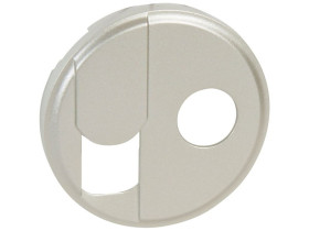 CELIANE Plakietka gniazda tv-rj45 tytanowa 068539 LEGRAND