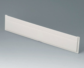 Front panel, ABS, (W x H) 272 x 55 mm, gray white, B2129707