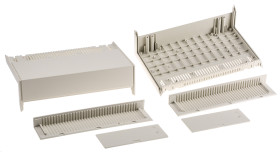 Obudowa urządzeń elektronicznych ABS wysokość zew: 74 mm szerokość zew: 260 mm długość zew: 160 mm IP40 160 x 260 x 74mm