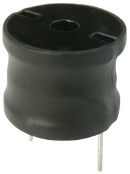 Dławik szpulowy 100 μH 10.5A Promieniowe ±10% Wyprowadzenia promieniowe 25mΩ Rdc Rdzeń ferrytowy szpulowy