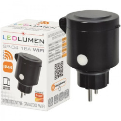 Gniazdo zewnętrzne WiFi TUYA SMART Plug IP44 SP-04 16A
