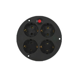 GDPSN - Gniazdo do przedłużacza SCHUCO 4x220V+Termik 32.57