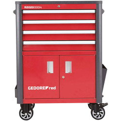 Gedore RED 3301688 Workshop trolley WINGMAN 4 drawers 1034x724x470 mm
