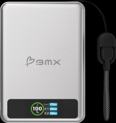 B939-10-SI Power bank, solid-state, solid, 10,000 mAh, MagSafe, silver