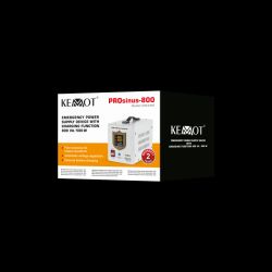 Awaryjne źródło zasilania 12V/230V 500W/800W z przebiegiem sinusoidalnym i funkcją ładowania / URZ3405