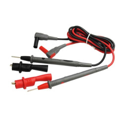 PRZEWODY KABLE POMIAROWE PM14 Z KROKODYLKAMI 10A 1000V CATII HQ SZARE