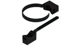 Uchwyt Zaciskowy Paskowy Uzp 13-32 Czarny 220192 /20Szt/