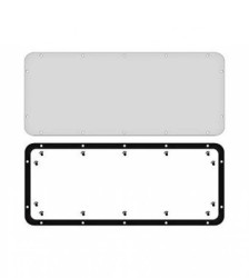 Płyta czołowa pełna WSA typu G, wycięcie W500 D190mm