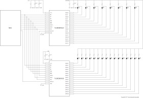 Automotive power logic 16-bit Shift Register LED driver with diagnostics
