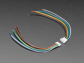 Adafruit 1.25mm Pitch 6-pin Cable Matching Pair - 10 cm long