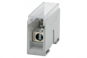 Blok rozdzielczy VBR 250A-4 (1x35 / 4x25) Al/Cu - szary