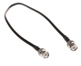Kabel koncentryczny złącze A BNC złacze B BNC długość 500mm typ kabla RG223 Z zakończeniem