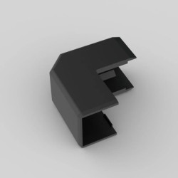 Pokrywa narożna zewn. LHD 20x20 8626 FB czarna