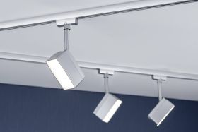 Lampa do systemu szynowego, wysokonapięciowego Paulmann Pedal 95269 LED wbudowany na stałe 5 W LED 395.00 lm chrom (mato