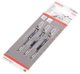 Zestaw ostrzy do wyrzynarki, model: T119BO, typ trzpienia: Uchwyt sztorcowy, dł. cięcia: 50mm, rozstaw: 2mm,