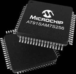 ARM7 Mikrocontroller, 16/32 bit, 55 MHz, LQFP-64, AT91SAM7S256D-AU