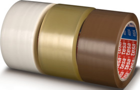Packaging tape, 75 x 0.05 mm, polypropylene foil, brown, 66 m, 04024-00038-04