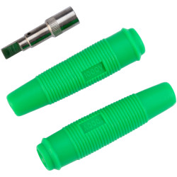 TruConnect 170584 4mm Cable Test Socket Green