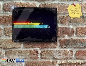 Rustic ATARI CLASSICS PACMAN - Metal Sign