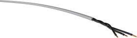 Przewód zasilania VER YSLY-OZ 3x 0,75 Ri.100, YSLY-OZ, 3 x 0.75 mm², szary, 100 m