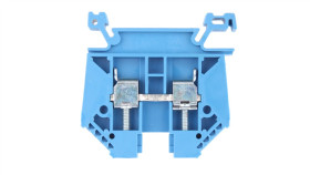 Złączka Szynowa 2-Przewodowa 6Mm2 Niebieska Euro 6/35 43401Bl