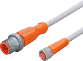 ifm Electronic EVW076 Linia połączenia EVW076, piny: 3, 3, 0.3 m, 1 szt.