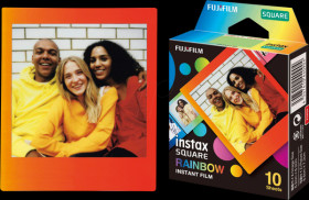 16671320 Fujifilm Instax SQUARE film, frame: Rainbow