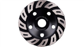 Tarcza Diamentowa 125 Do Szlifowania Betonu Kamienia Turbo Typ U Schmith