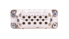 Wkład Złącza 10P+Pe Żeński 16A 250V Epic H-A 10 Bs 10441000