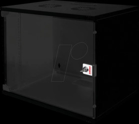 26210187 19-inch wall-mounted housing, 9 U, depth 400 mm