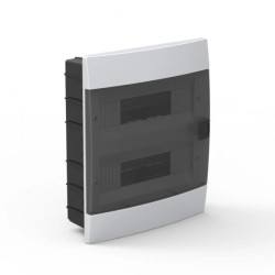 Rozdzielnica podtynkowa 24-modułowa 286x340,5x112,5mm biała dymna 600.000.241 HOROZ ELECTRIC