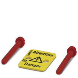 Etykieta ostrzegawcza Etykieta ostrzegawcza Phoenix Contact