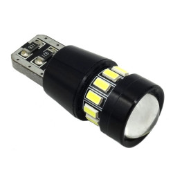 Dioda LED T10 CANBUS 18SMD3014 9-16V Biała W5W