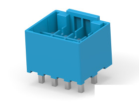 Wzmocnione złącze zasilania 8-pinowe TE Connectivity 300 V AC Męski