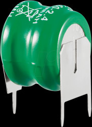 NiMH memo buffer, 2.4 volts, RM 12mm