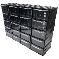 Szafka plast. 20szufl. przeźr Pp20 Px20 gospodarcza