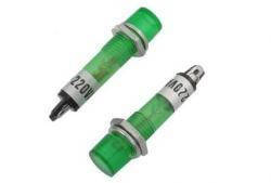 Kontrolka 230Vac 6mm zielony