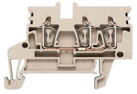 Złączka szynowa przelotowa ZDU 2.5N/3AN 1933720000 /50szt./