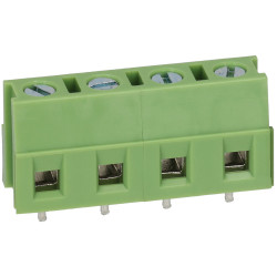 TruConnect 212954 4 Way 15A 300V Rising Clamp Terminal Block 7.5mm