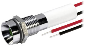 CML 19050251/6 Lampka sygnalizacyjna LED 19050251/6, 32 mcd, 8 mm