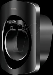 EVM0101 Wall Mount with cable rest for EV charging cable, w/ lock