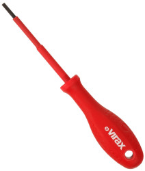 Wkrętak rozmiar końcówki: 3 mm, grot Sześciokątna Virax długość ostrza: 80 mm Wkrętak magnetyczny