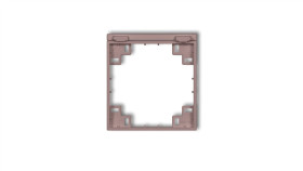 Ramka Pośrednia Do Gniazd Bryzgoszczelnych Z Uziemieniem Schuko Lawendowy...