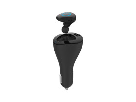 Słuchawka Bluetooth z ładowarką samochodową Kruger&Matz Traveler K1